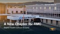 RMC Becomes Baptist Health Calhoun Hospital as Orlando Health Completes Acquisition