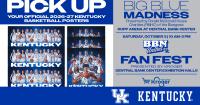 Kentucky Men’s and Women’s Basketball Posters Available Friday, Saturday