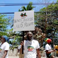 Beach stays open - Court grants injunction preserving public access at Little Dunn’s River until lawsuit decision; UDC signals intent to appeal