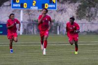 Goal galore from Saint Martin to keep the top of Group C