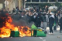 Thousands of arrests, hundreds of schools closed and dozens of teachers attacked as French student riots escalate