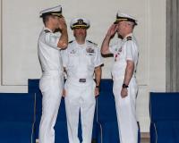 USS Florida (SSGN 728) (Blue) Crew Holds Change of Command