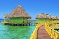 This Safe Central American Island Has $150 Overwater Bungalows And Uses The US Dollar