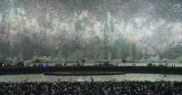 Drones, fireworks and folk performances light up China's National Day