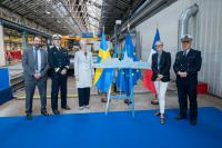 France starts building Sweden’s first new frigate