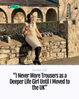 I Never Wore Trousers as a Deeper Life Girl Until I Moved to the UK