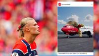 Airline fracture: Haaland sues Norwegian Air over ponytail image