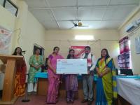 Bank of Baroda honours Gauhati University hindi meritorious students