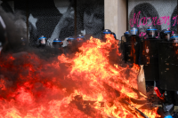 France erupts into violence as schools burn, firefighters attacked and 2,000 arrested