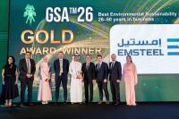 EMSTEEL wins five Gulf Sustainability Awards 2026