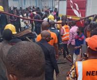 NEMA responds as fire razes vehicle, 21 shops at Kugbo furniture market