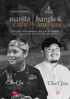 Bangkok meets Manila again: MICHELIN-starred Chef Joe Jantraget  joins Chef Ja of Benjarong Manila for a 2-night collaboration