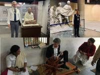 “Legacy of non-violence”: Envoys from Singapore, Germany, Denmark honor Mahatma Gandhi on birth anniversary