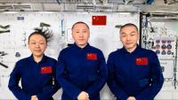China's Shenzhou-23 astronauts send National Day greetings from space