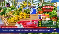 Farmers Market For Sophia, To Support Countrywide Initiative