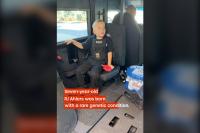 Chicago SWAT Makes 7-Year-Old Ohio Boy an Honorary Member on His Coin Tour