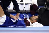 Tennis-Djokovic says season has been ‘a big, big struggle’ after latest medical timeout