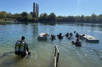 A 31-year-old U.S. Army officer died while scuba diving at a lake frequented by Philly and New Jersey divers