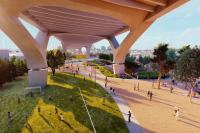 Los Angeles’ brand new $82M ‘urban oasis’ just got a new opening date: the 12-acre park won’t open until early 2027