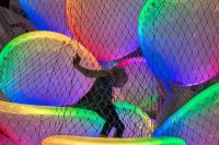 New 30-Foot Light-Up Climbing Structure Opens at Children’s Museum of New Hampshire
