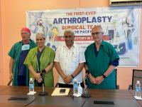 First hip and knee replacements at Vaiola Hospital