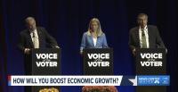 Charles, Pingree and Bennett Clash Over Taxes, Housing and Maine’s Economy in Gubernatorial Debate