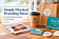Simple branding ideas for small businesses in Sarasota.