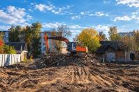 Private sector demolition began in the area of Minsk streets Haya and Arlouskaya