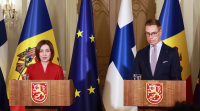 VIDEO // Moldovan president in Helsinki says war reaching territory of Moldova; Finnish head of state: ''Moldova’s place is in the EU”