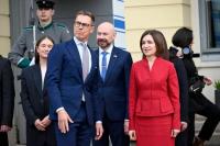 Moldovan president in Helsinki says country's response to become stronger