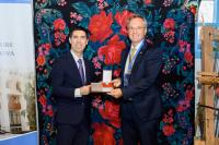 Three honorary consuls of Moldova awarded Diplomatic Merit medal