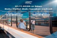 ADY: Tickets for additional Baku-Tbilisi-Baku services go on sale today