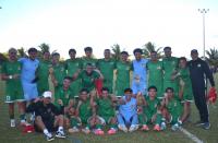 Historic football win for Cook Islands