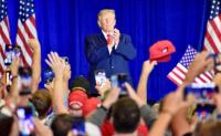 Trump advocates for smelter, criticizes wind power during Durant visit