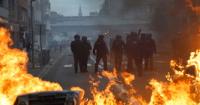 France school protests morph into unrest as streets seeth