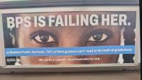 MBTA ads critical of Boston Public Schools taken down, campaign on public education continues