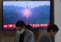 North Korea fired off apparent ballistic missile amid landmine row with South