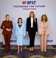 Prince-Drew Meets US First Lady Melania Trump in New York