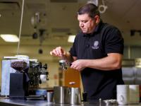 Dr. Erol Sozen brings espresso science to the classroom through the CAST Innovation Grant 