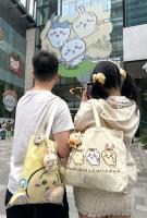 Japan manga "Chiikawa" craze hits Shanghai for National Day holiday rush