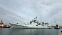 Indian Navy stealth frigate INS Trishul arrives in Spain's Valencia