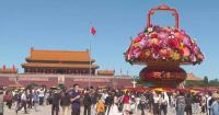 China's National Day holiday draws crowds to scenic spots, festive celebrations