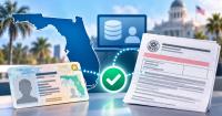 Florida makes an exception for immigrant licenses: when it can accept a copy of the I-797