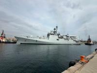 INS Trishul arrives in Spain after Varuna exercise with French Navy as part ongoing deployment