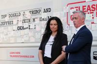 Epstein abuse survivor tours Bucks County and other Pa. swing districts as Democrats highlight Trump’s ties