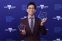 Vietnamese PhD researcher wins top international student award in Australia