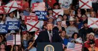 Trump boasts about the drop in crime and the industrial pull in Alabama before the midterms