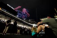 GALLERY: Kickoff at Kyle – Special Edition Yell Practice & Drone Show, A&M vs. Arkansas