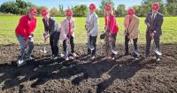 USD: Ground Broken On Gassen Family Fieldhouse Project