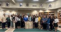1734 map highlighting Guam's ties to Philippines presented to UOG